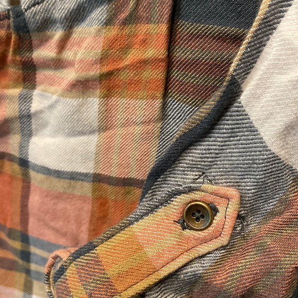 NWOT Flannel Lace Cardigan - Picture 8 of 9